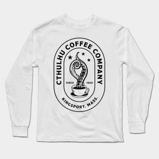 Cthulhu Coffee Company (black) Long Sleeve T-Shirt